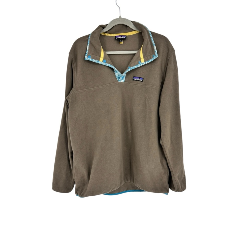 Patagonia men's micro D T-snap pull over